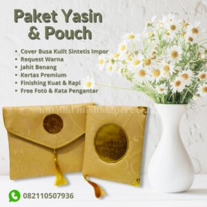 Buku Yasin Hard Cover Oscar Gold