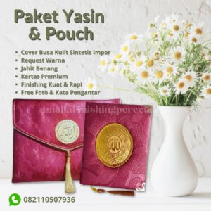 Buku Yasin Hard Cover Oscar Merah